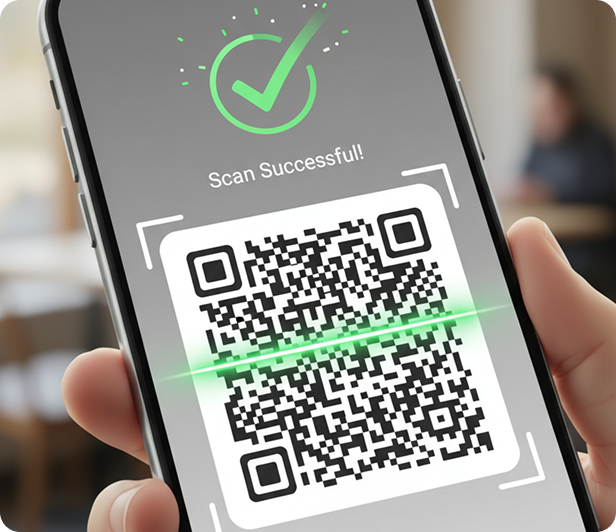 Scan QR with GramPe